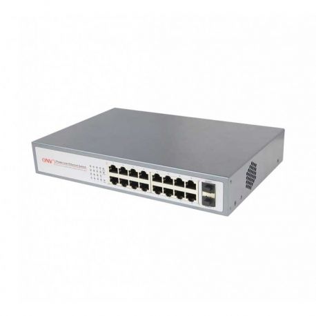 Switch ONV POE33016P 16P PoE 200W GigaE 2P SFP