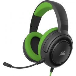 Audífonos Gaming Corsair Hs35 Stereo 3,5mm Green