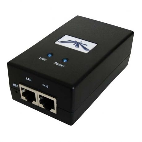 Inyector PoE Ubiquiti POE-24-24W-G Eth 24VDC 24W