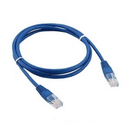Patch Cord Utp Cat5E 1 Pies (30Cm) Color Azul