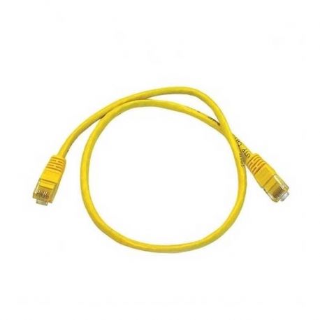 Patch Cord Utp La Cat5E 2 Pies (60Cm) Amarillo