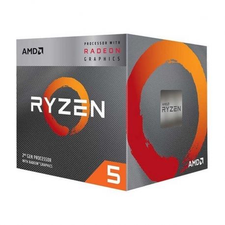 Procesador AMD Ryzen 5 3400G Am4 3.6Ghz 65W 4MB