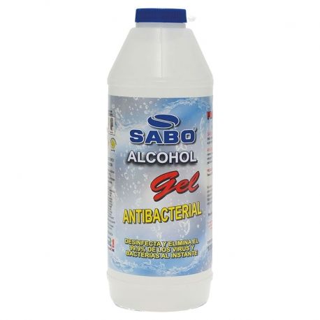 Alcohol en gel Sabo P/Dispensador de 1 Litro