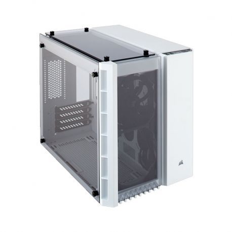 Torre Corsair Crystal Series 280X Micro ATX- white
