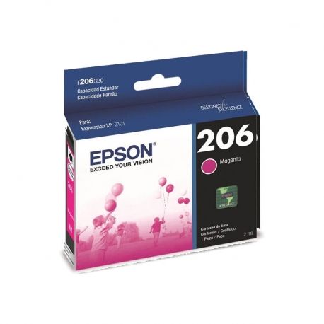 Cartucho de Tinta Epson T206320-AL T206 Magenta