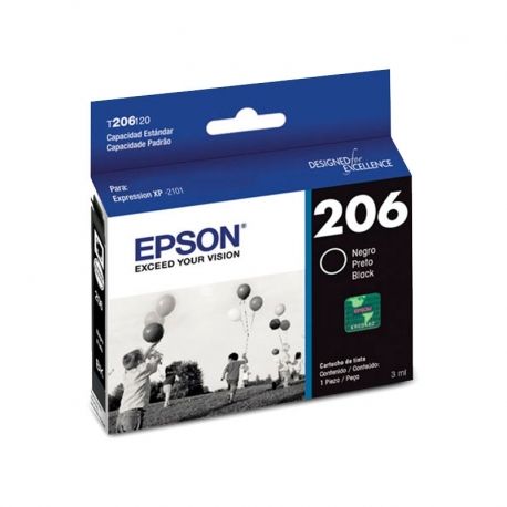 Cartucho de tinta Epson T206120-AL 206 Ink Black