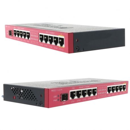 Router Mikrotik RB2011iLS 5xMb 5xGb SFP 1xPoE L4