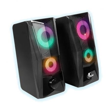 Parlante Xtech xts-130 Incendo Gaming Led luces