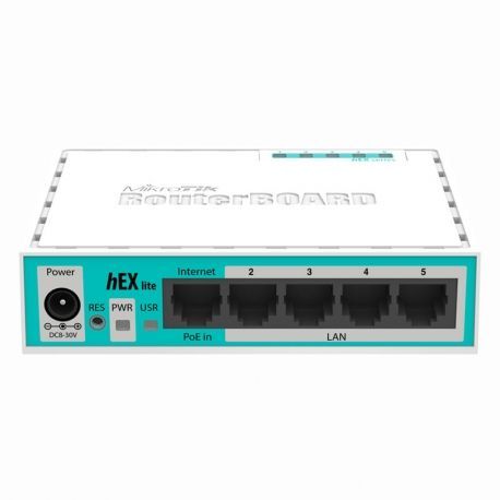 Router Mikrotik RB750r2 hEX lite 5xMegabit PoE-IN