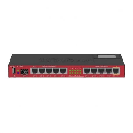 Router WI-FI Mikrotik RB2011UiAS-IN 600MHz 128MB