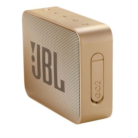 Parlante JBL Go 2 Bluetooth IPX7 - champán perla