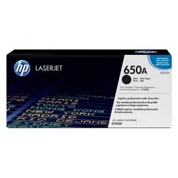 Cartucho de Tóner HP 650A LASERJET original Black