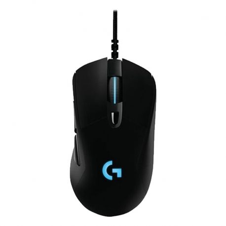 Mouse Logitech Gaming G403 Hero cableado USB-Negro