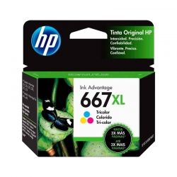 Cartucho de Tinta HP 667Xl Tricolor Original