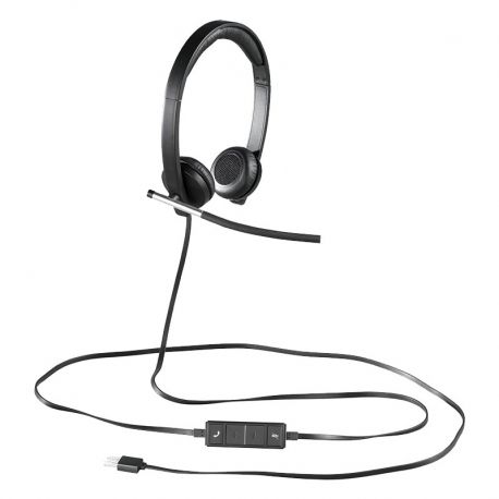 Headset Logitech H650E Stereo conexión USB Binau