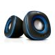Parlante Xtech Spekter 2.0 canales 6W 3,5mm Azul