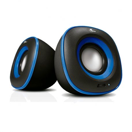 Parlante Xtech Spekter 2.0 canales 6W 3,5mm Azul