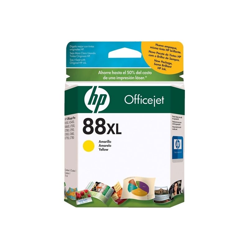 Cartouche D'encre Jaune ARMOR Compatible HP 88XL - Neuf