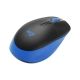 Mouse Logitech M190 inalámbrico conector USB Azul