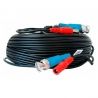 Cable con conector BNC y DC a DVR coaxial 18m