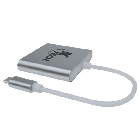 Adaptador multipuerto 3-en-1 Xtech XTC-565 USB-C
