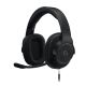 Audífonos Logitech G433 7.1 cableado - negro
