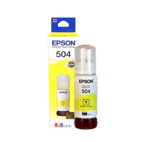 Botella De Tinta Epson 504 Original