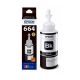 Botella de Tinta Epson T664 negro original