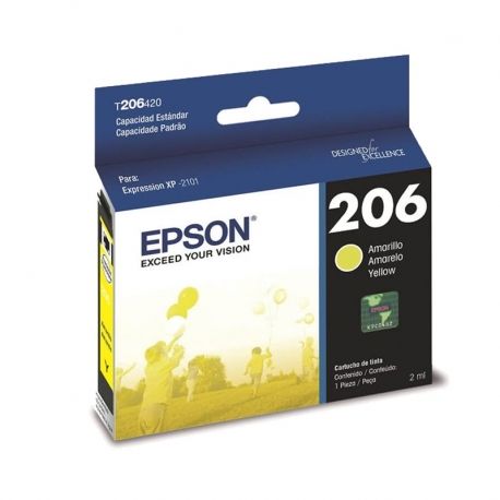 Cartucho de tinta Epson 206 original - Yellow