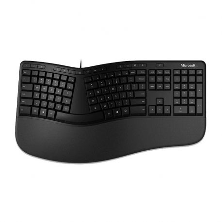Teclado Microsof Ergonomico cableado USB 2.0