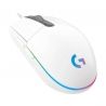 Mouse Logitech G203 Lightsync gaming USB-blanco