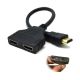 Adaptador Splitter 2 en 1 HDMI M A Hembra ADP