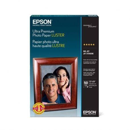 Papel fotográfico Epson ultra premium Lustre, 8.5?