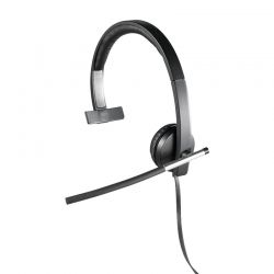 Headset Logitech H650E cableado conexión USB Mono