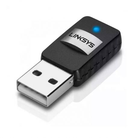 Mini adaptador USB Linksys AE6000 Dual Usb 802.11
