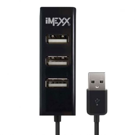 Hub Mini IMEXX 35153 4 Puertos Usb 2.0 60 MBps