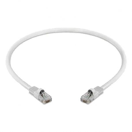 Cable De Red Patch Cord UTP LA Cat5E 30cm Blanco