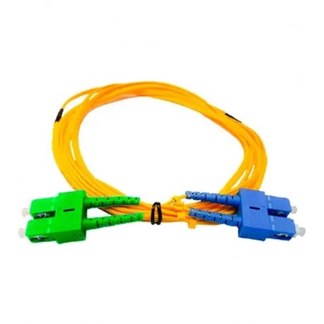 Patch Cord Fibra Óptica 09/125 Sc/Apcsc/Apc Duplex