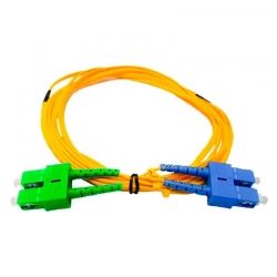 Patch Cord Fibra Óptica 09/125 Sc/Apcsc/Upc Duplex