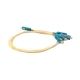 Splitter Óptico Cablix 1 a 4 Conectores SC / UPC