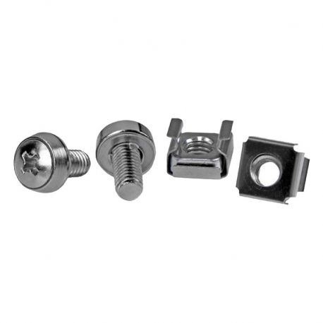 Tornillos y tuercas M6 montaje Rack - bolsa 20 uds