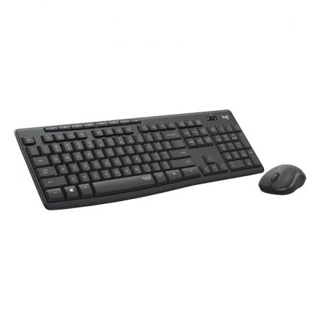 Teclado y Mouse Logitech MK295 inalámbricos -Negro