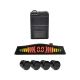 Sensor Retroceso EAGLE EYE Pantalla LED Negro