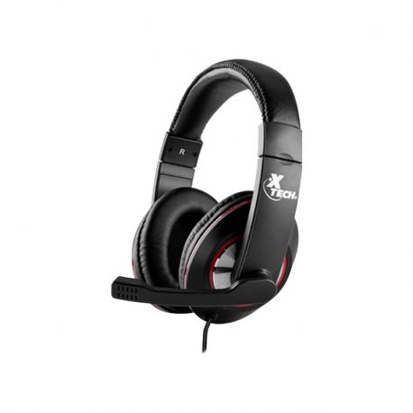 Headset Xtech Kalamos gaming cableado USB- negro