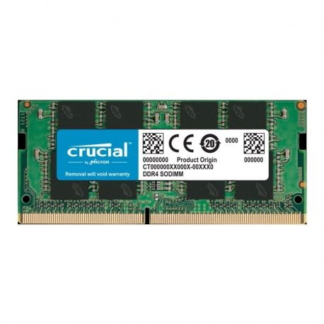 Memoria RAM Crucial 8GB DDR4-2400 Sodimm 2400Mhz