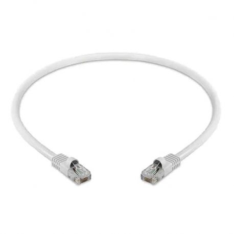 Cable de red Patch Cord UTP Cat6 30cm Color Blanco