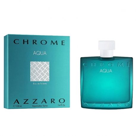 Colonia Azzaro Chrome Aqua Edt 100Ml para Hombre