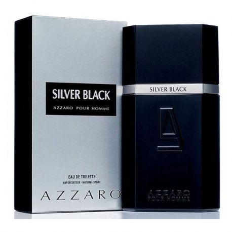 Colonia Azzaro Pour Homme Silver Black Edt 100Ml