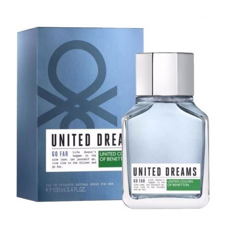Beneton United Dreams Go Far Edt 100Ml Hombre N/A