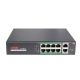 Switch ONV-H1108PL) 1-8 puertos soportan PoE) 120W